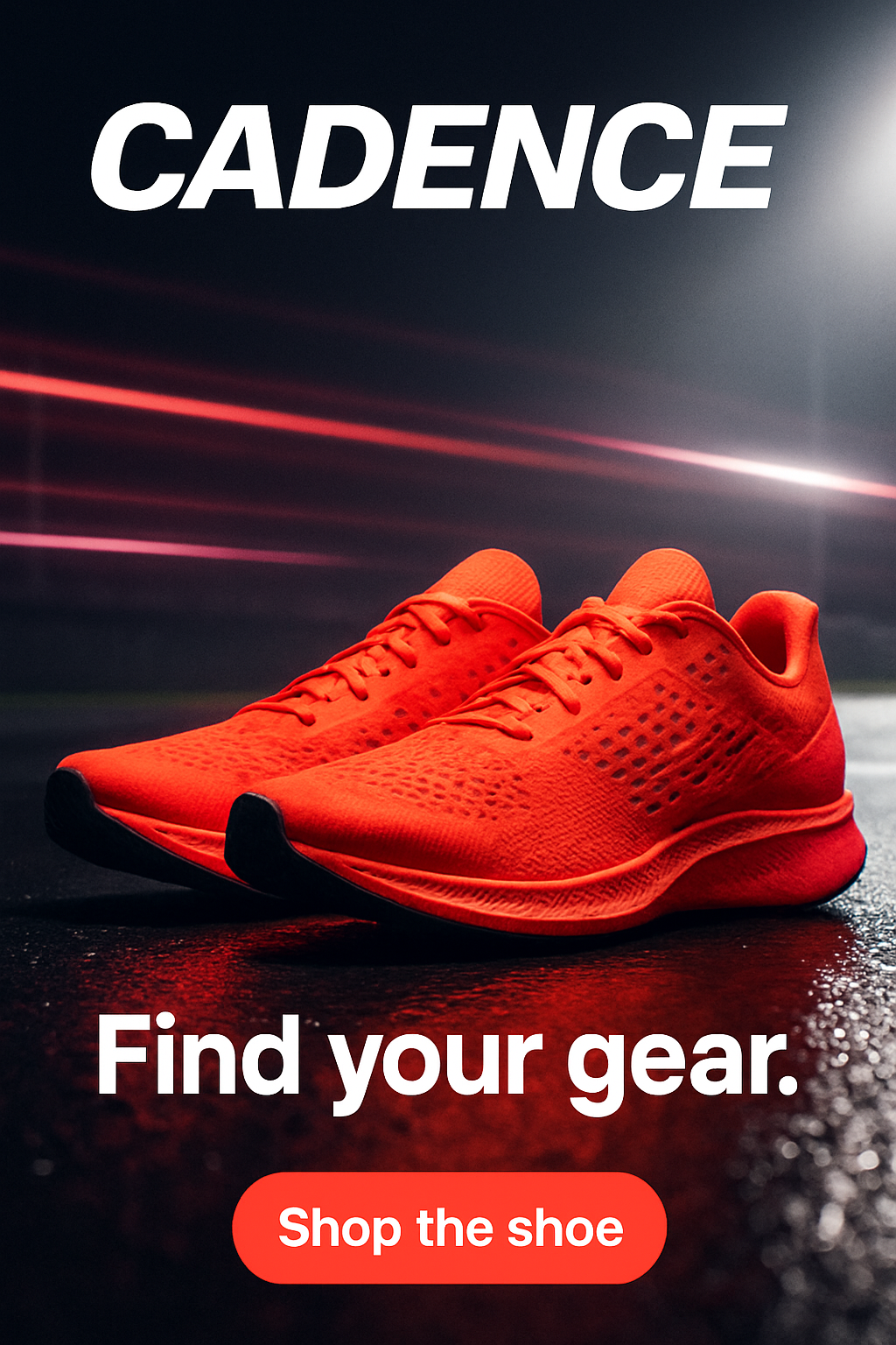 Cadence ad creative generated with Social Loop