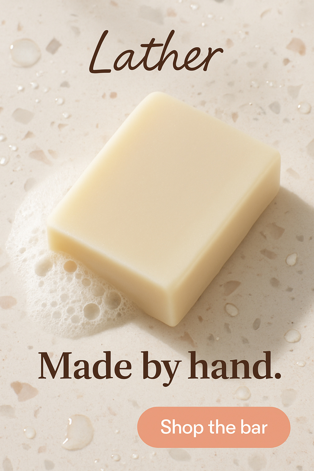Lather ad creative generated with Social Loop