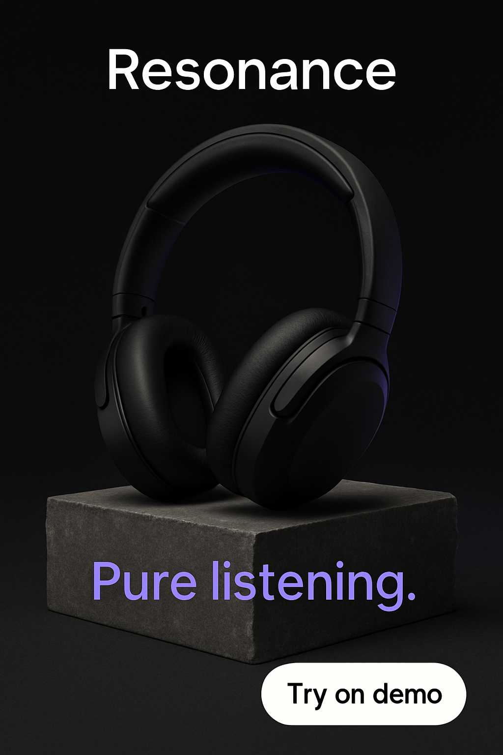 Resonance ad creative generated with Social Loop
